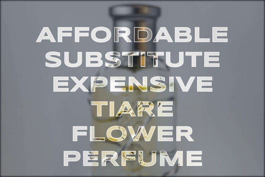 affordable substitute expensive tiare flower perfume