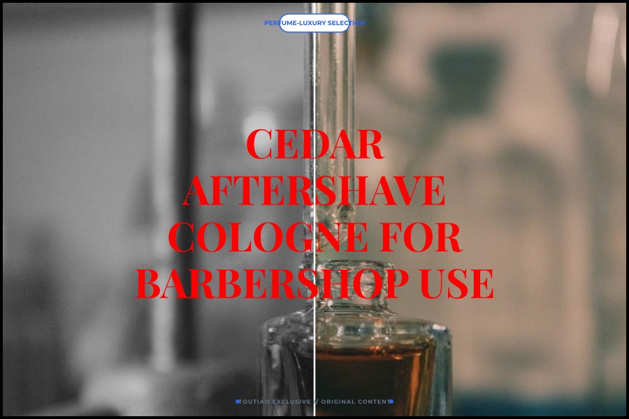 cedar aftershave cologne for barbershop use