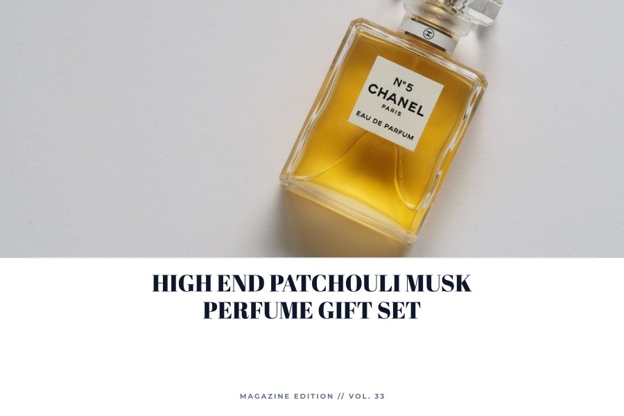 high end patchouli musk perfume gift set