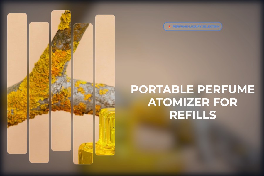portable perfume atomizer for refills