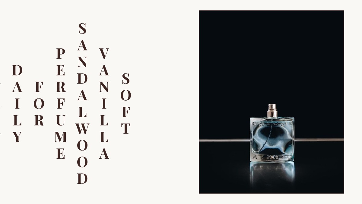 soft vanilla sandalwood perfume for daily casual wear