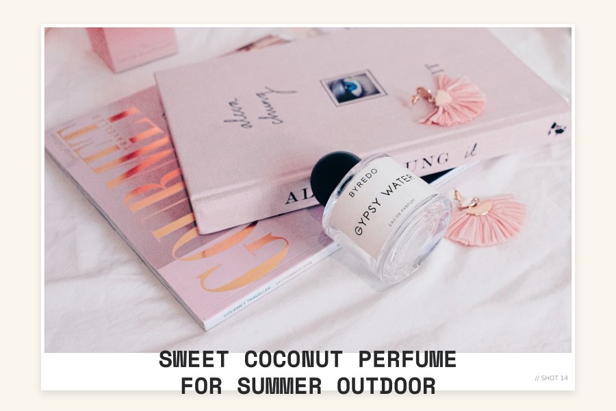sweet coconut perfume for summer outdoor