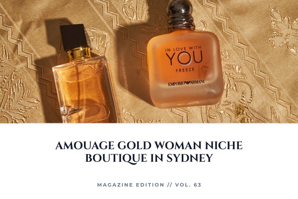 Amouage Gold Woman niche boutique in Sydney