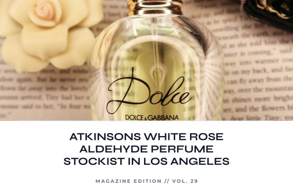Atkinsons White Rose Aldehyde perfume stockist in Los Angeles