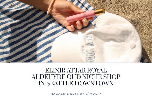 Elixir Attar Royal Aldehyde Oud niche shop in Seattle downtown